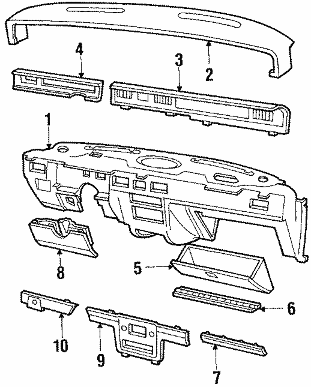 Column Cover - Ford (E8AZ-5404459-B)