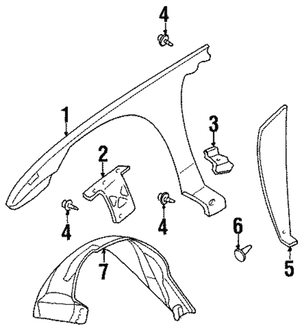 Fender Assembly, Front(Left-hand) - GM (88956259)