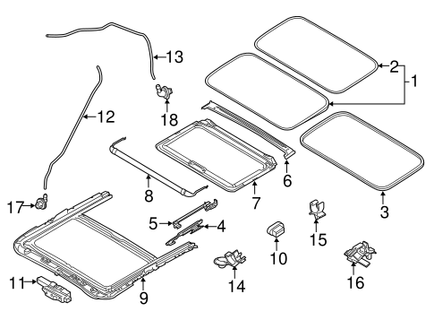 Sunroof for 2014 Mazda 3 #1