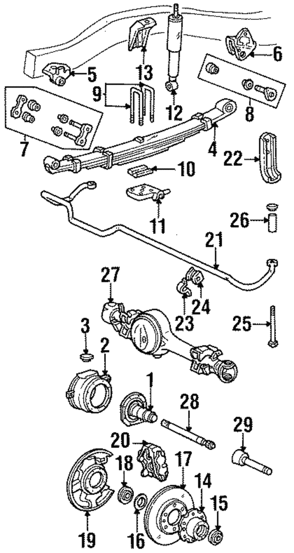 Shackle Kit - Toyota (04481-60020)