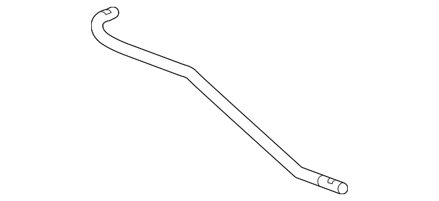 Coolant Recovery Reservoir Hose - GM (84400327)