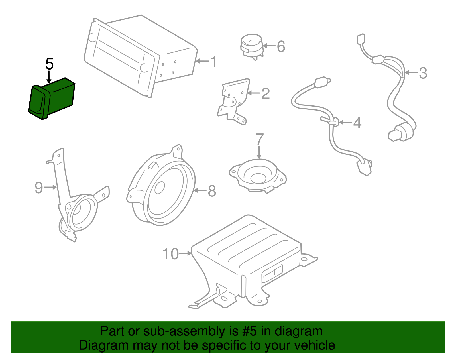 Auxiliary Jack - Toyota (SU003-02640)