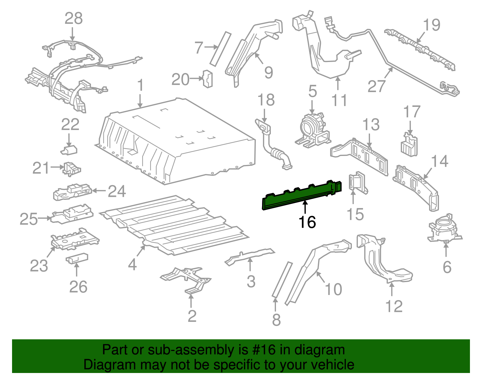 Center Duct - Toyota (G92D7-47010)