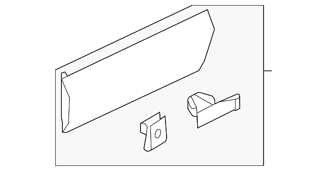 Lower Molding (Unpainted) 7p6854950hgru