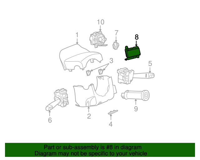 20032007 Saturn Ion Shift Interlock Solenoid 15793413 GM Parts Online