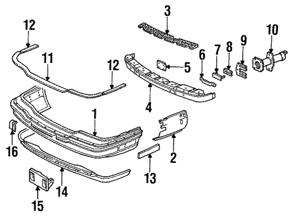 Bumper Cover - GM (25641139)