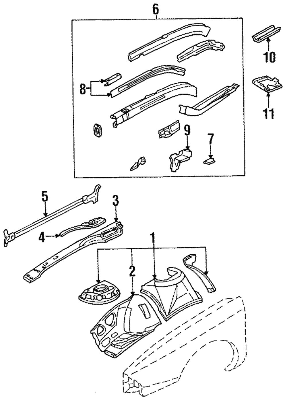 Battery Tray - GM (25660322)