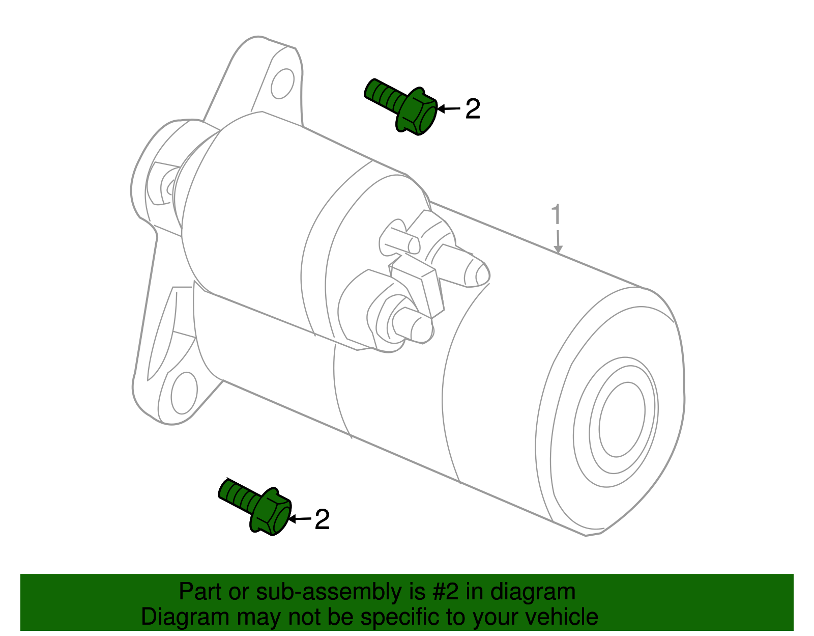 Multi-Purpose Bolt - GM (11518627)