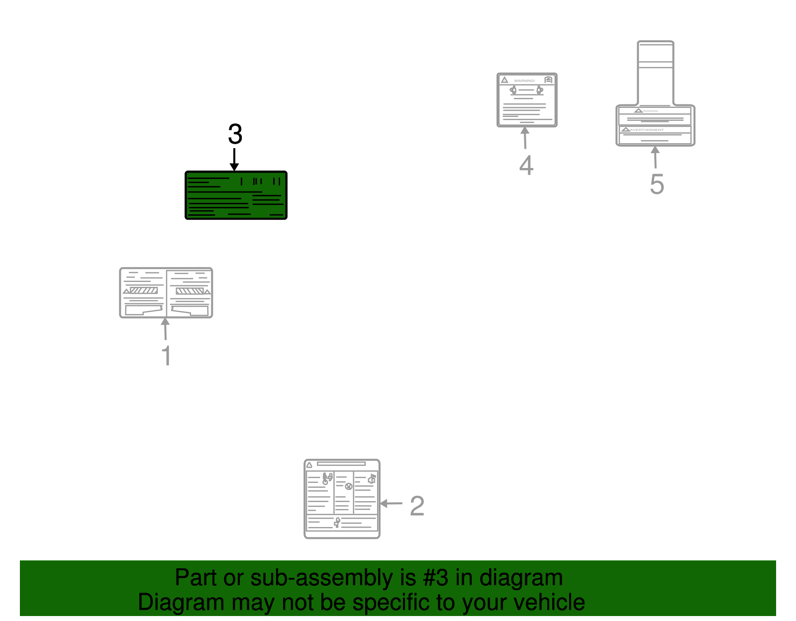 Label - GM (96879465)