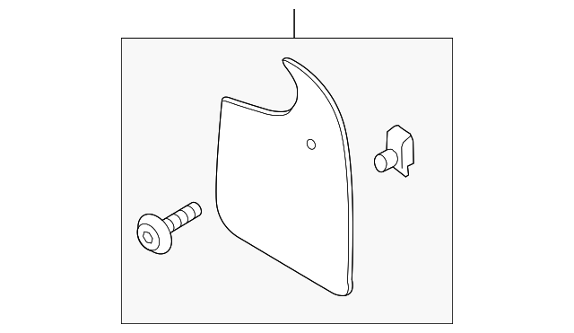 Genuine Ford FL3Z-16A550-BA Splash Guard