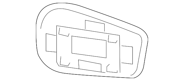 Mirror Glass - Toyota (SU003-03067)
