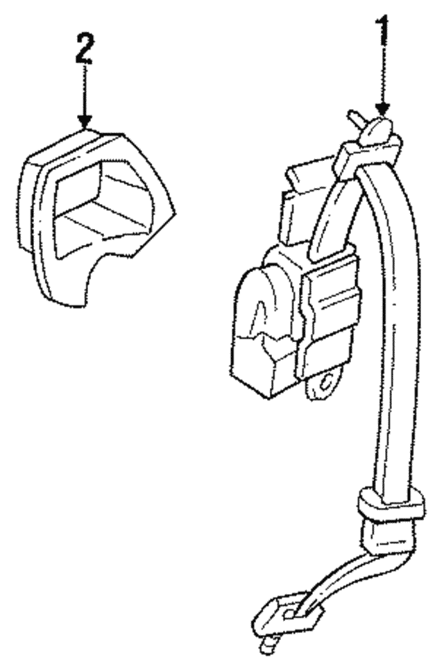 04828SM5A00ZB Outer Belt 1991 Honda Accord Honda Parts Online