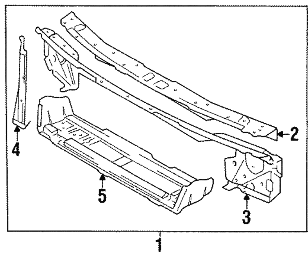 Upper Tie Bar - GM (25650050)