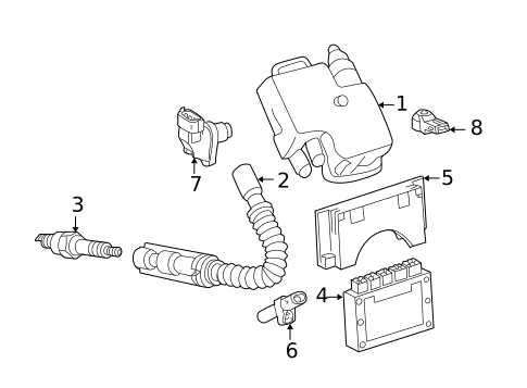 Ignition System for 2007 Mercedes-Benz G 55 AMG® #0