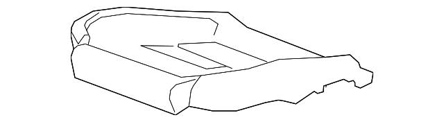Driver Seat Cushion Pad - GM (84068859)
