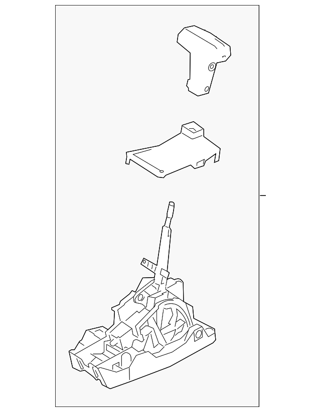20102012 Ford Taurus OEM Gear Shift Assembly AG1Z7210CF Ford Parts Center