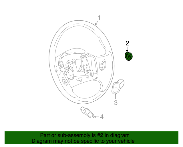 19852021 GM Steering Wheel Nut 11609658