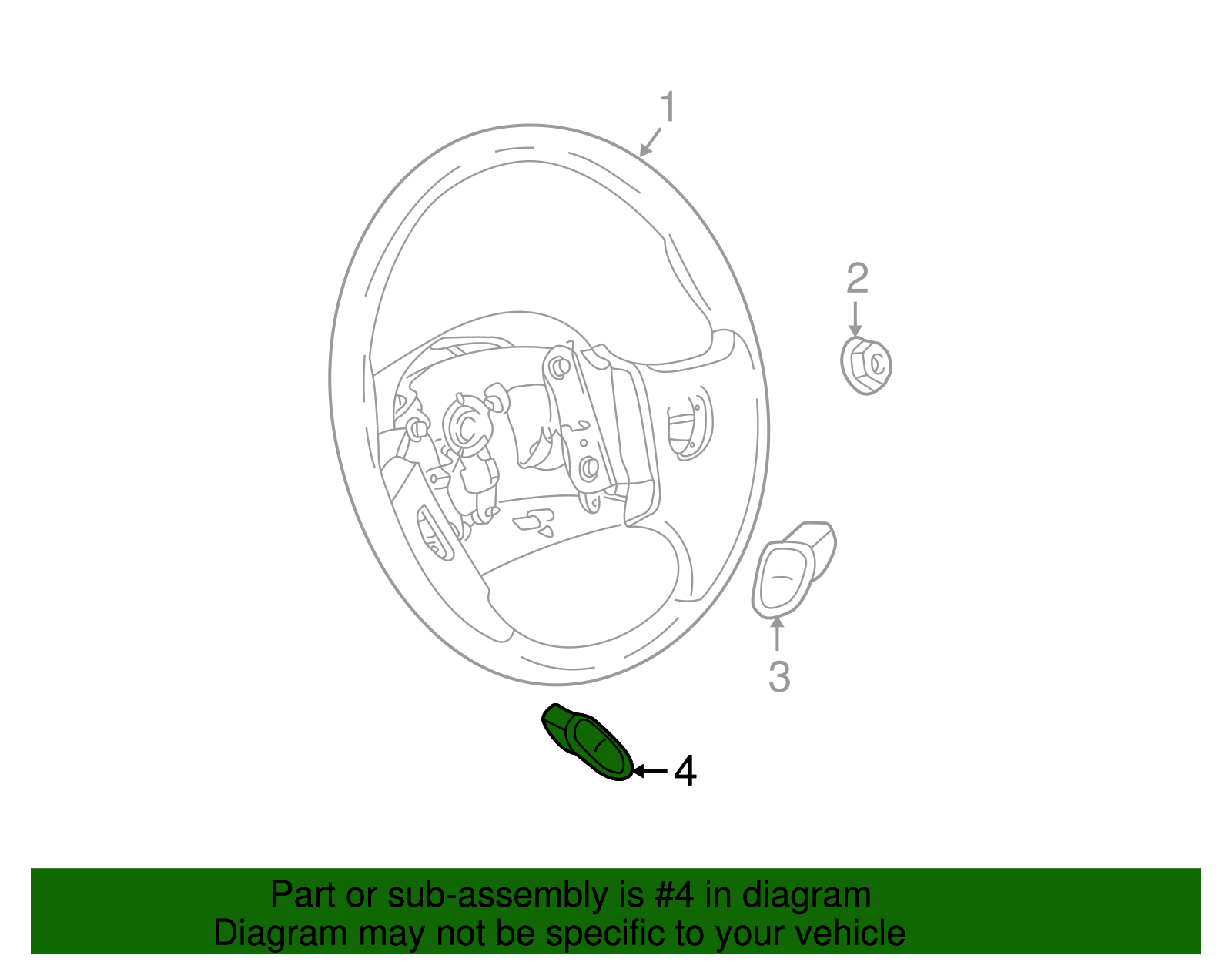 Switch Assembly, Crcont - GM (01999384)