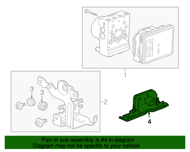 20152020 GM Yaw Rate Sensor 13514499