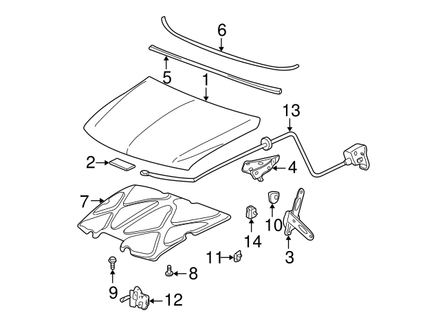 OEM NEW 2004-2007 Sierra Silverado Front Hood Stop Bumper Buffer 11588868 OEM NEW 2004-2007 Sierra Silverado Front Hood Stop Bumper Buffer 11588868