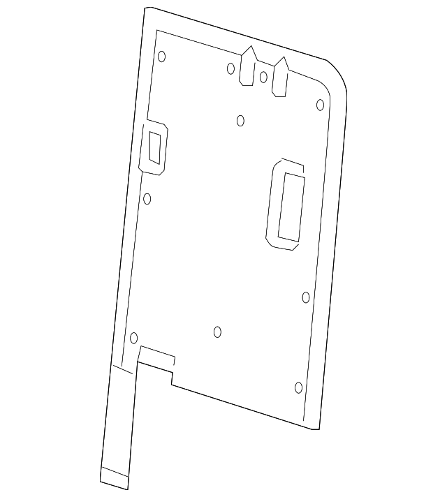 Back Panel - GM (89043336)