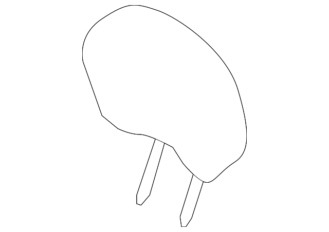 Headrest Pad - GM (89043341)