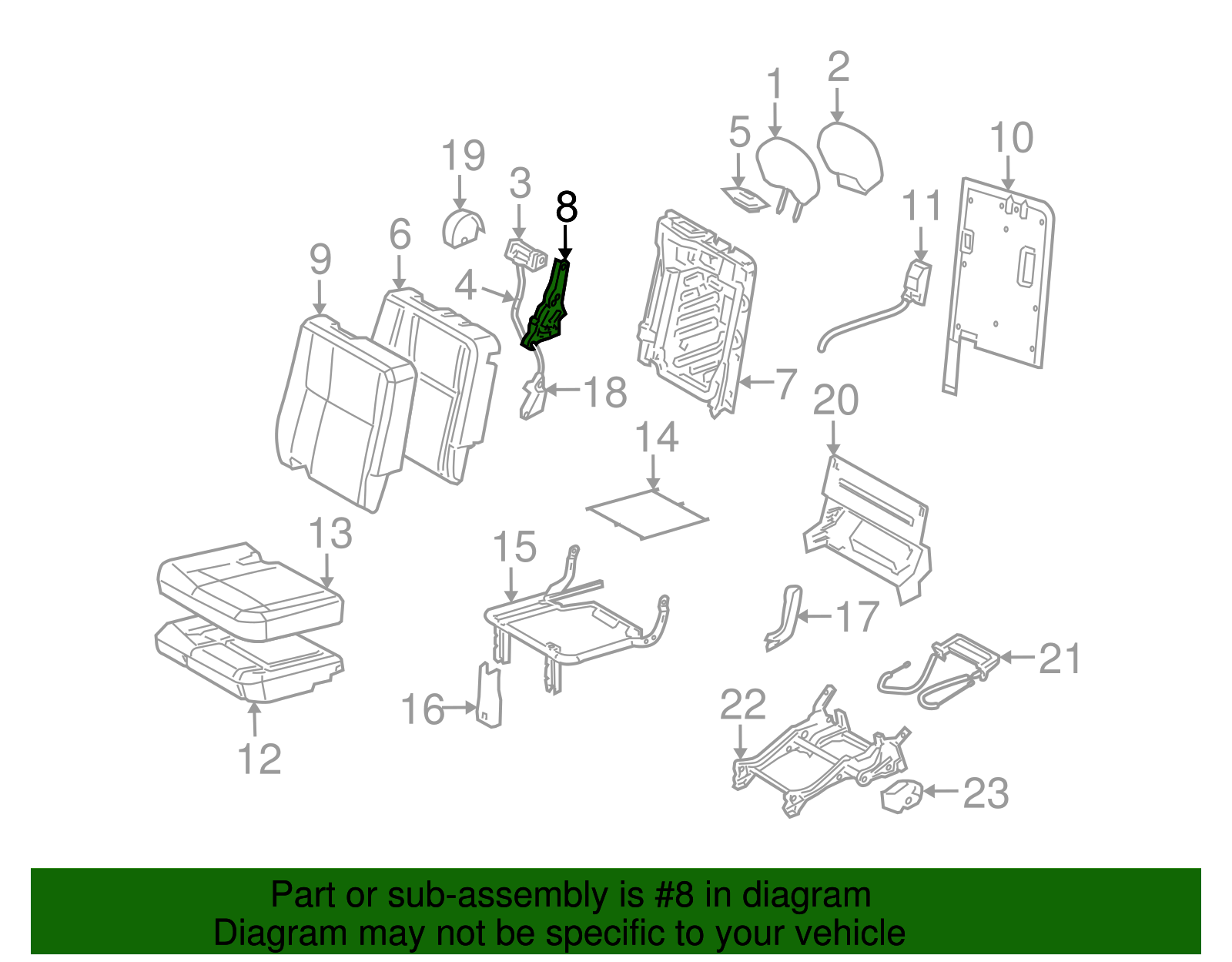 Latch - GM (89043310)
