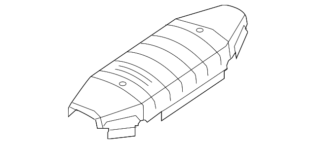 Converter Shield - Ford (YL8Z-5F223-AA)