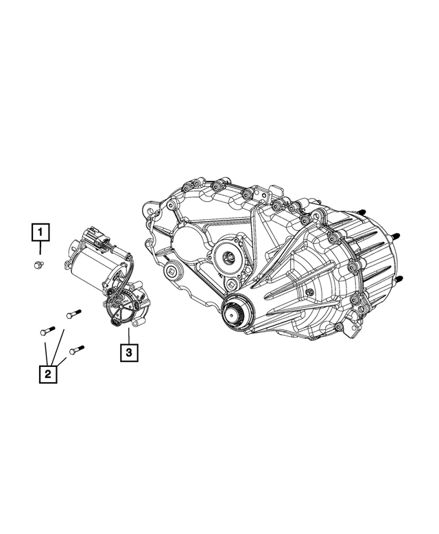 20192025 Ram Transfer Case Gear Motor 68402358AA Mopar eStore