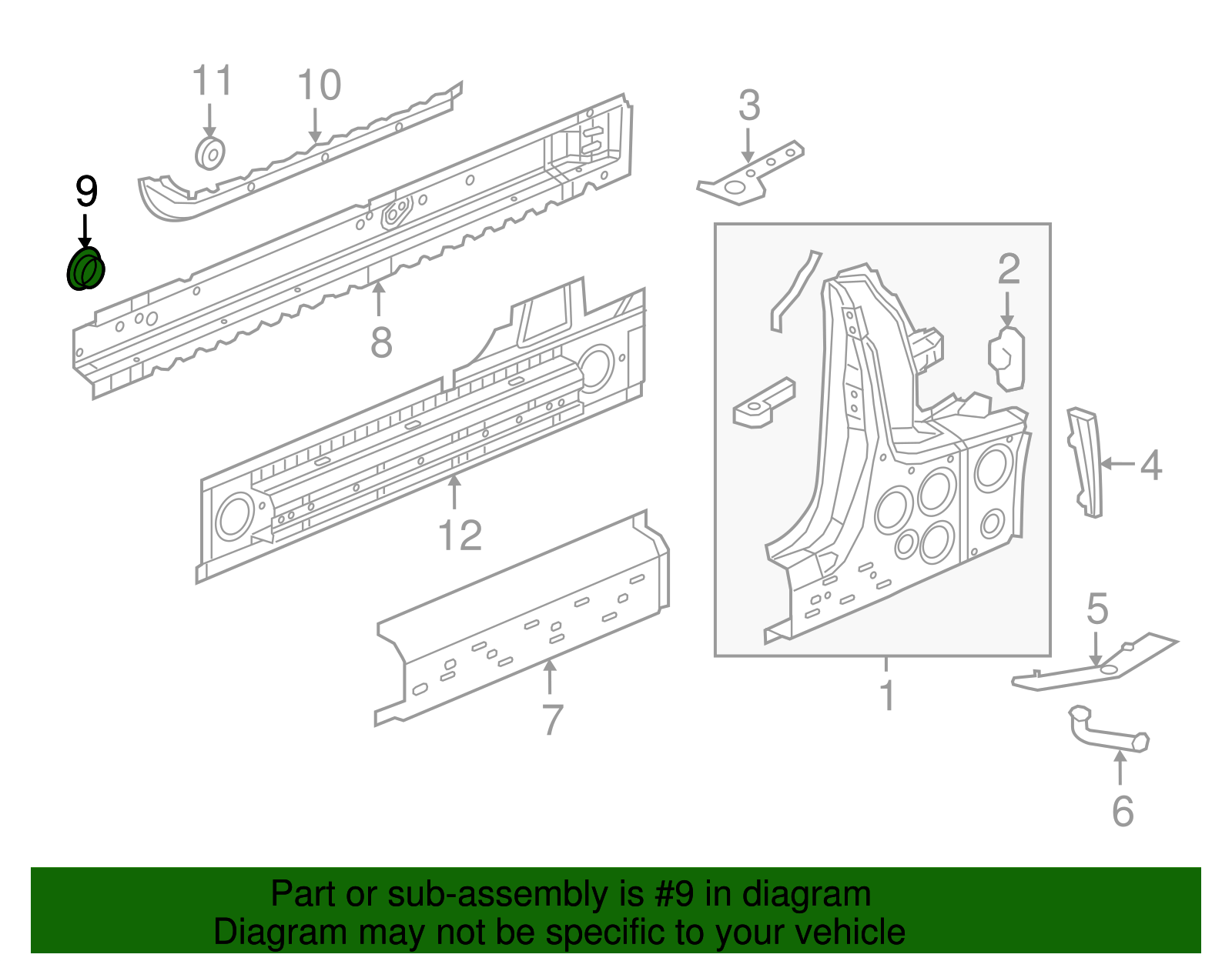 Body Access Plug - Cadillac (90242083)
