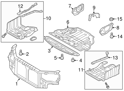 Front Shield - Hyundai Sonata (29110-3Q000) | Gossett Parts