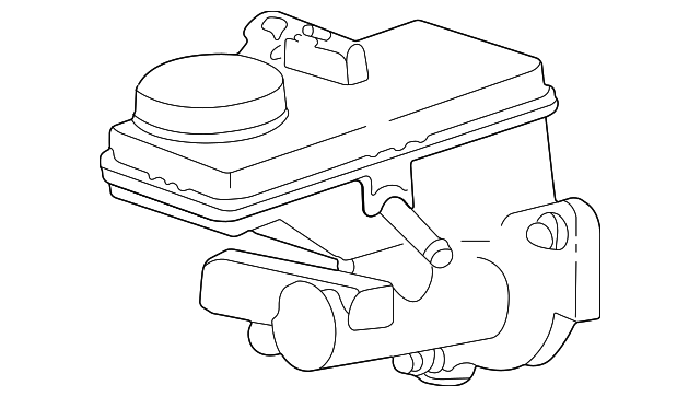 Master Cylinder - Ford (XW4Z-2140-AA)