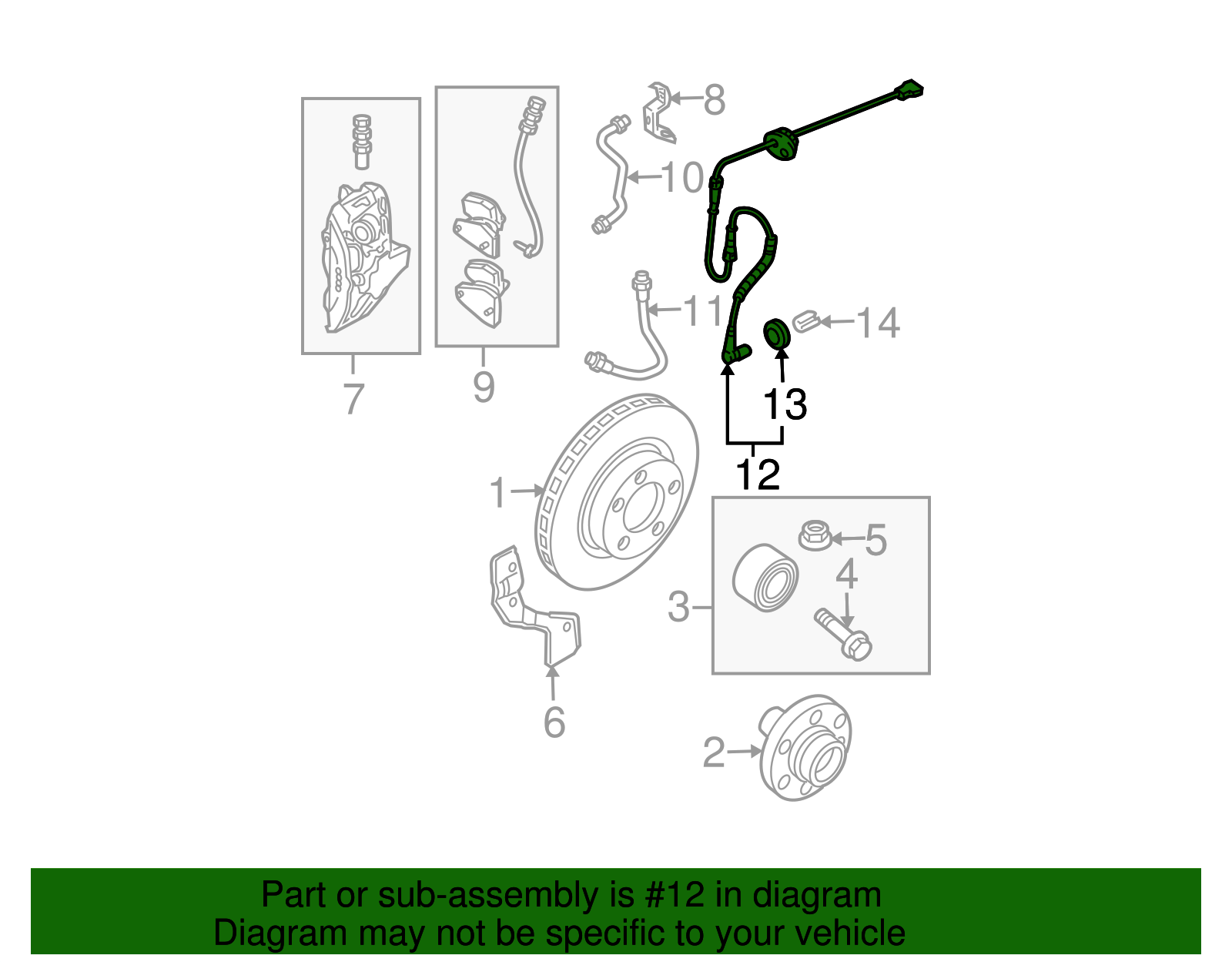 Speed Sensor - Volkswagen (8D0-927-803-D)