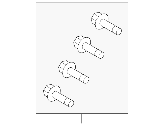 W715064-S442 - Backing Plate Bolt 2012-2018 Ford | Ford Parts Direct