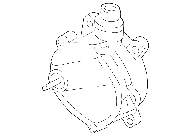 11668634216 - 2017-2022 BMW M760i xDrive Vacuum Pump (11-66-8-634  