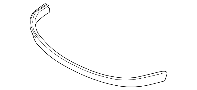 Front Bumper Fascia Lower Deflector - GM (90584237)
