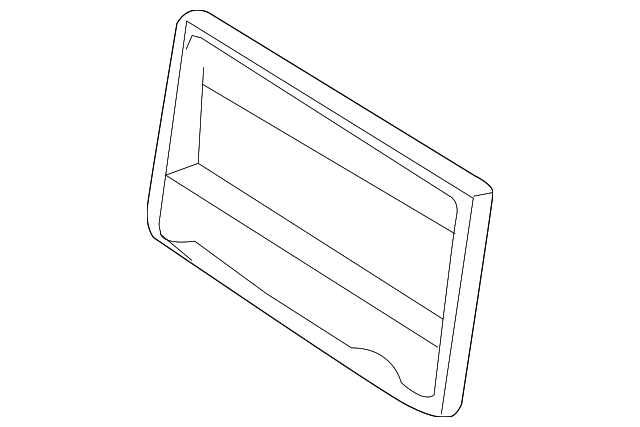 Bracket, Front License Plt - GM (90584247)