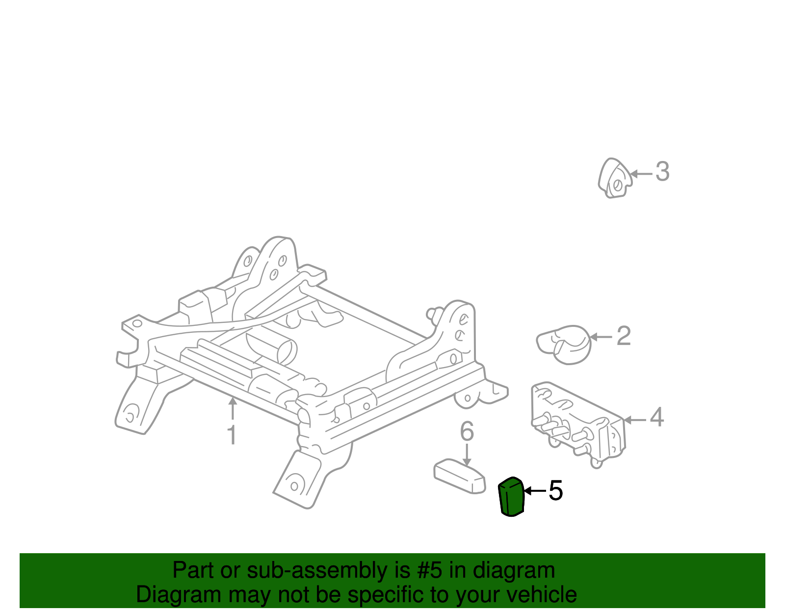 Adjust Knob - Toyota (84921-AA020-B1)