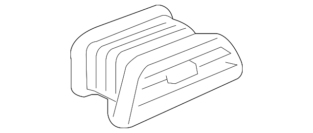 Instrument Panel Outer Air Outlet - GM (84154021)