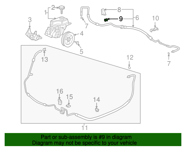 Mopar® 68113023AA - Multi-Purpose Insulator
