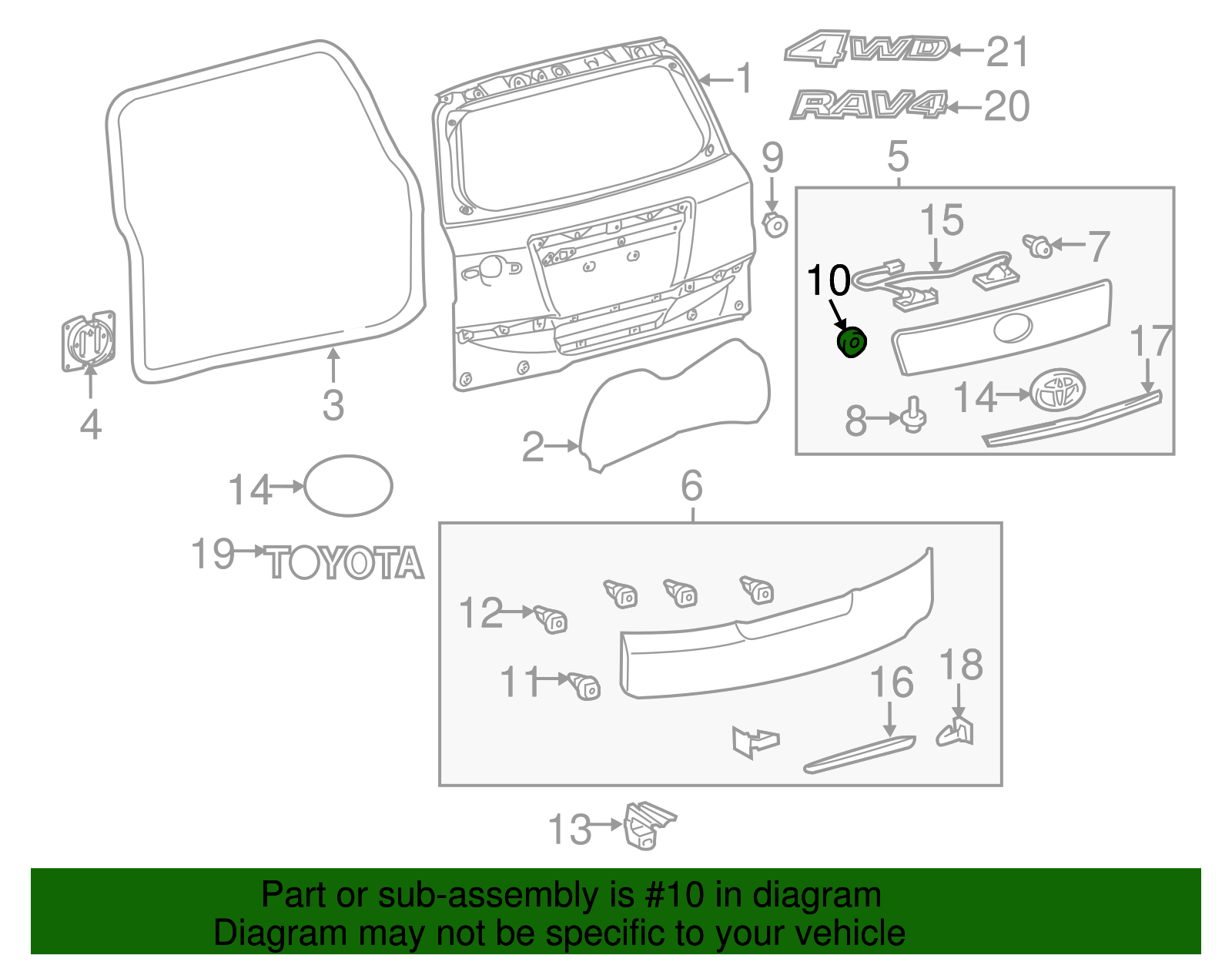 Trim Cover Ring - Scion (90562-04007)