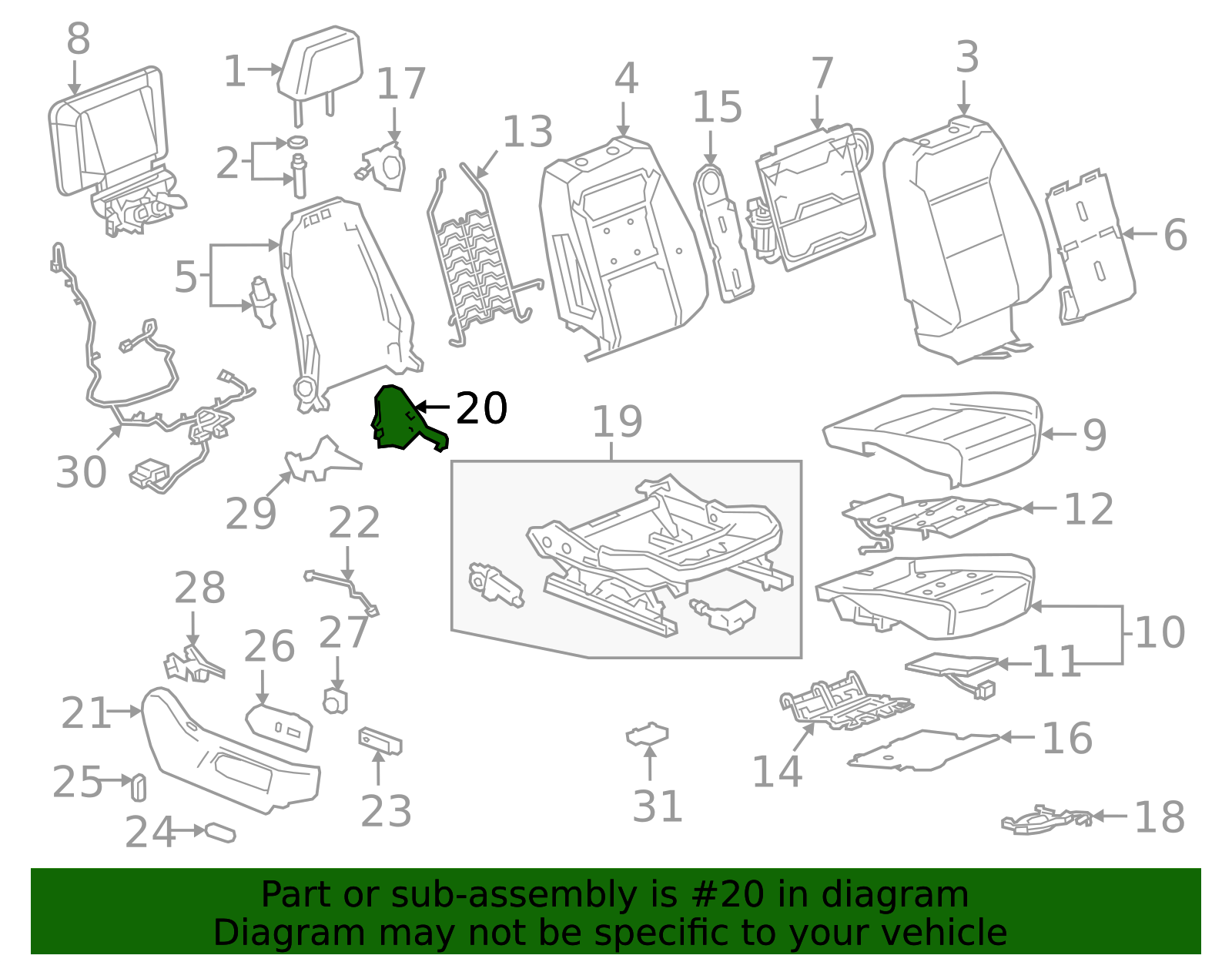 Inner Finish Panel - GM (84376356)