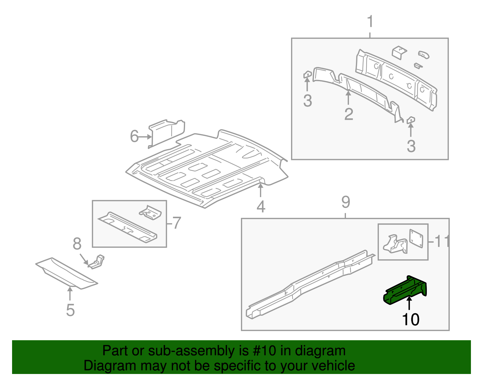 F Rail - GM (12369022)