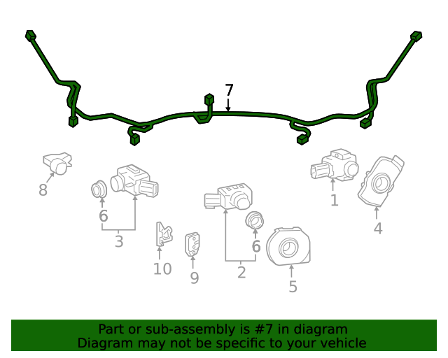 20212022 Toyota Wire Harness 8211347211 Toyota PartsToyota Online