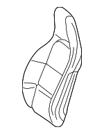 11791023007M97 - : Seat Back Cover for Mercedes-Benz: CLA 250, CLA 45 AMG&amp;reg; Image