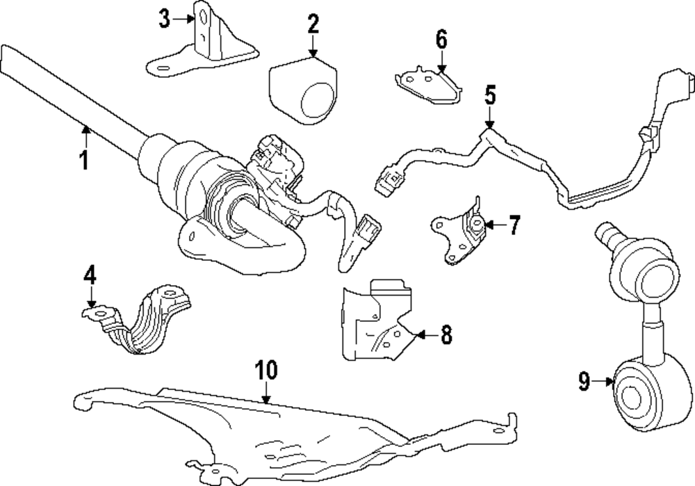Wire Harness Upper Bracket - Toyota (4884C-04010)
