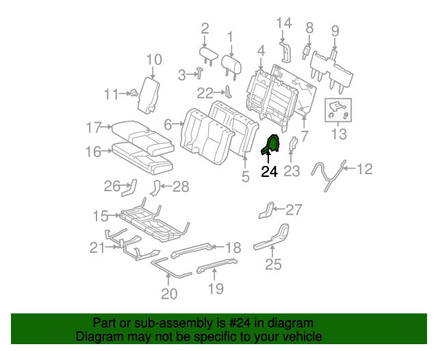 TOYOTA Genuine 71876-0C020-E0 Reclining Adjuster TOYOTA Genuine 71876-0C020-E0 Reclining Adjuster