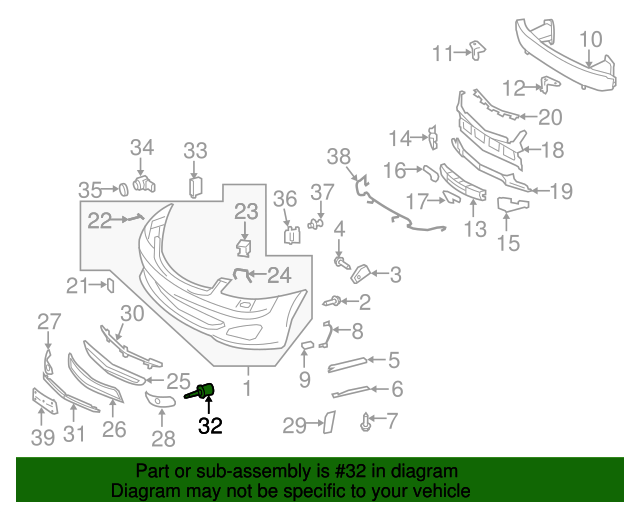 19942021 MercedesBenz Ambient Temp Sensor 0075421318 MB OEM Parts