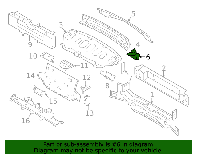 2017 Land Rover Range Rover Evoque Vibration Damper LR084329