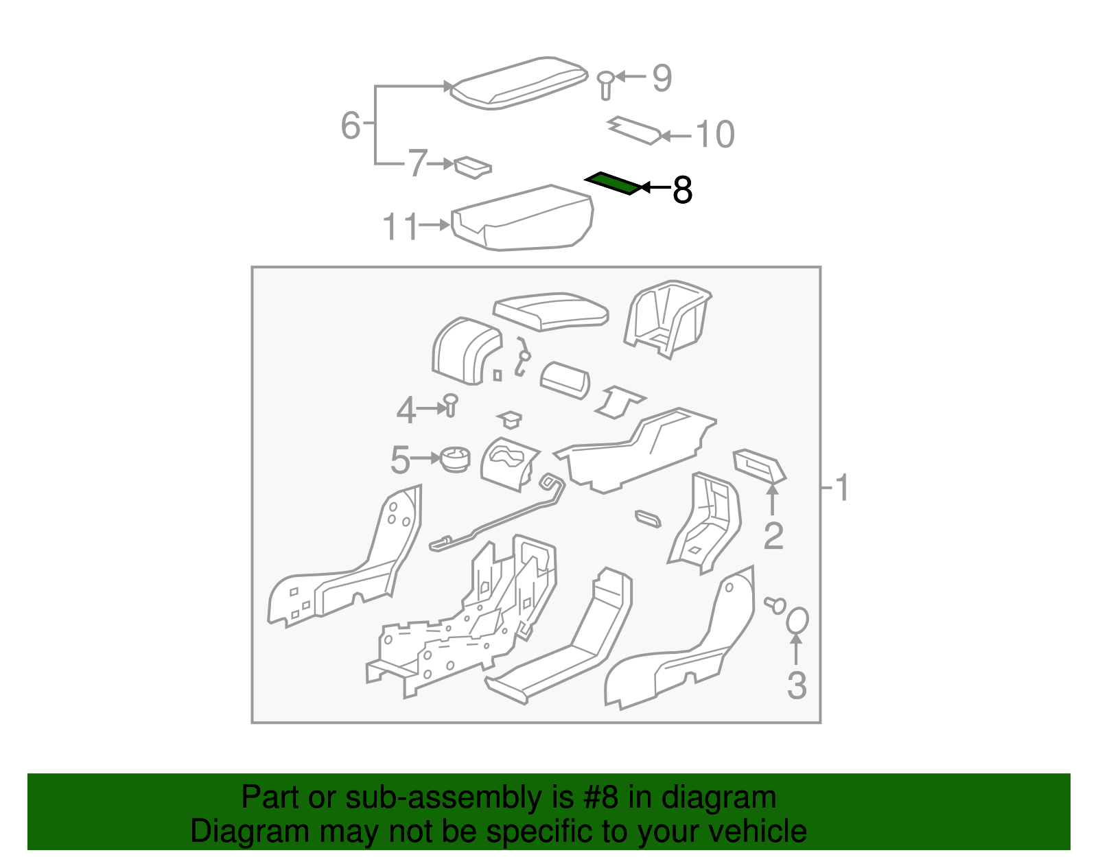 Hinge - GM (12398110)